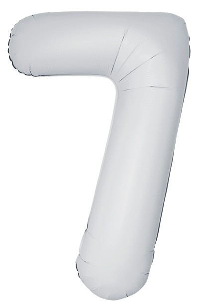Fm (40''/102 см) Цифра, 7 Slim, Белый, Матовый, 1 шт. в уп.