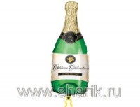 Аn (36''/91 см) ФИГУРА Бутылка шампанского, 1 шт.