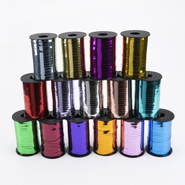 Лента полипропиленовая (0,5 см*250 м) Фиолетовый, Металлик, 1 шт.