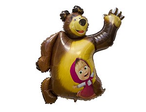 Gr (35''/89 см) ФИГУРА Маша и Медведь, 1 шт.