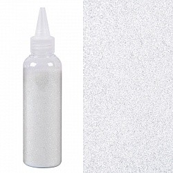 Глиттер Белый, 80гр, в банке