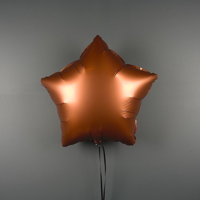 Fa (18''/46 см) Звезда, Шоколад, Сатин, 1 шт.