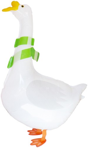 Fa 3D (34''/86 см) Ходячая Фигура, Гусь, Белый, 1 шт. в уп.