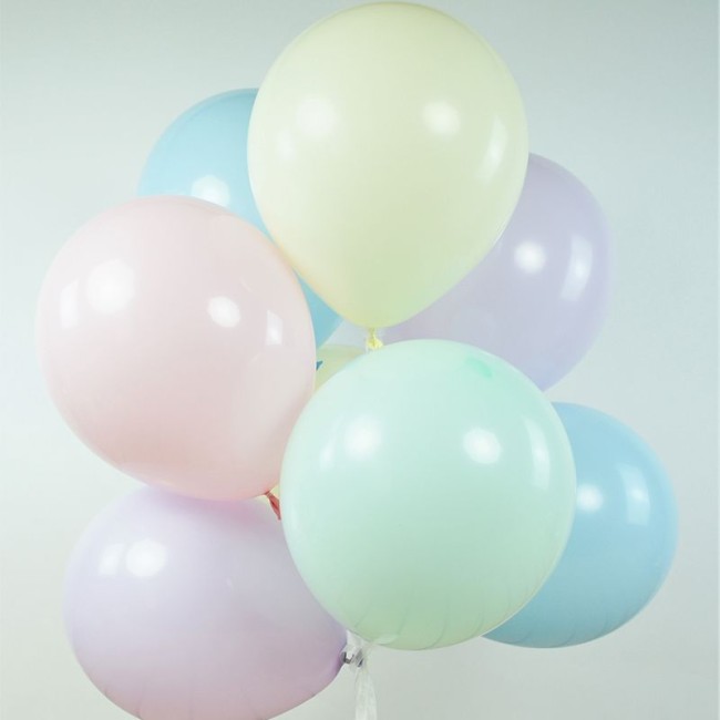 Вх (12''/30 см) Макаронс, Ассорти Пастель, 100 шт.