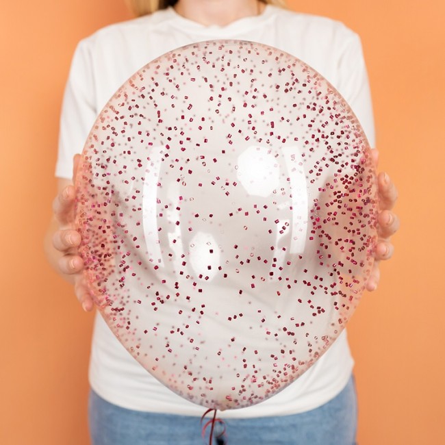 Конфетти фольга Цилиндр, Фуксия, Металлик, 0,2 см, 20 г.