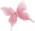 Декоративные бабочки Шифоновые, трехслойные, клеевые точки в компл, Орхидея, 4,5*5 см, 10 шт.