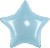 Fm (18''/45 см) /ЗВЕЗДА Пастель Blue, 1 шт.