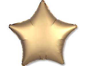 Аn (19''/48 см) ЗВЕЗДА Сатин Gold Sateen, 1 шт.