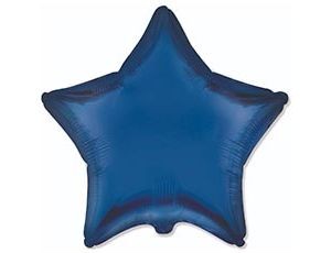 Fm (18''/46 см) ЗВЕЗДА Сатин Navy Blue, 1 шт.