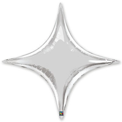 Q (40''/101см) /ЗВЕЗДА 4х-конечная Silver