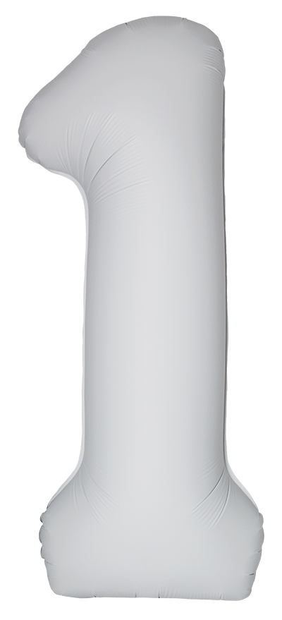 Fm (40''/102 см) Цифра, 1 Slim, Белый, Матовый, 1 шт. в уп.