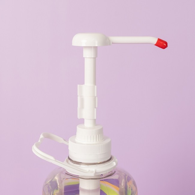 Дозатор ТМ 512 для полимерного геля 2,5 кг, диаметр 4 см, длина 40 см, Белый, 1 шт.