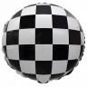 Fa (18''/46 см) Круг, Шахматное поле, Черный/Белый, 1 шт.