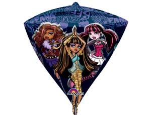 Аn (17"/44 см) 3D АЛМАЗ Monster High G40, 1шт.