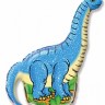 Fm (43''/109 см) /Динозавр диплодок, Синий, 1 шт.