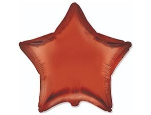 Fm (18''/46 см) ЗВЕЗДА Сатин Orange, 1 шт.