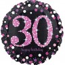 An (18''/45см) /Sparkling Birthday 30 pink