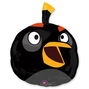 An (25''/63 см) Angry Birds Черная Птица, 1 шт. в уп.
