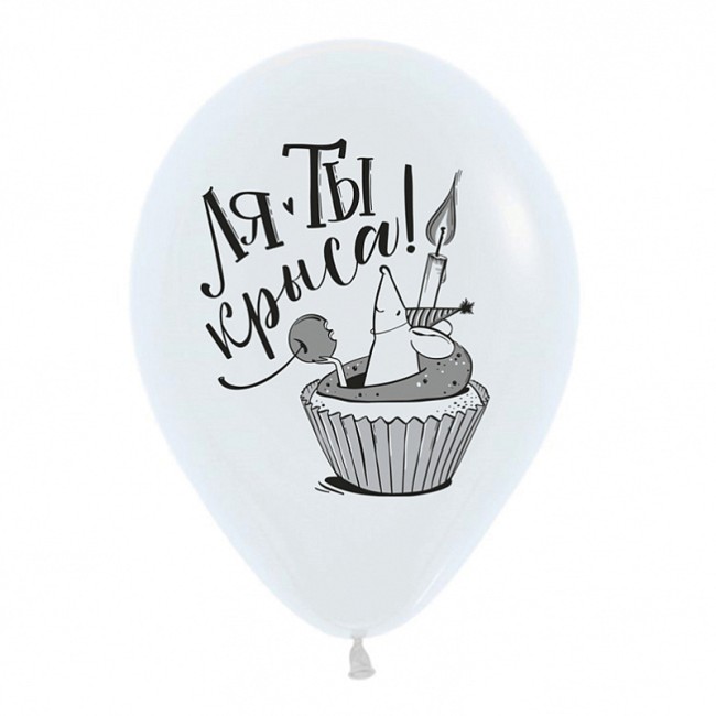 Dec (12''/30 см) Приколы оскорбительные, Ассорти Пастель, 50 шт.