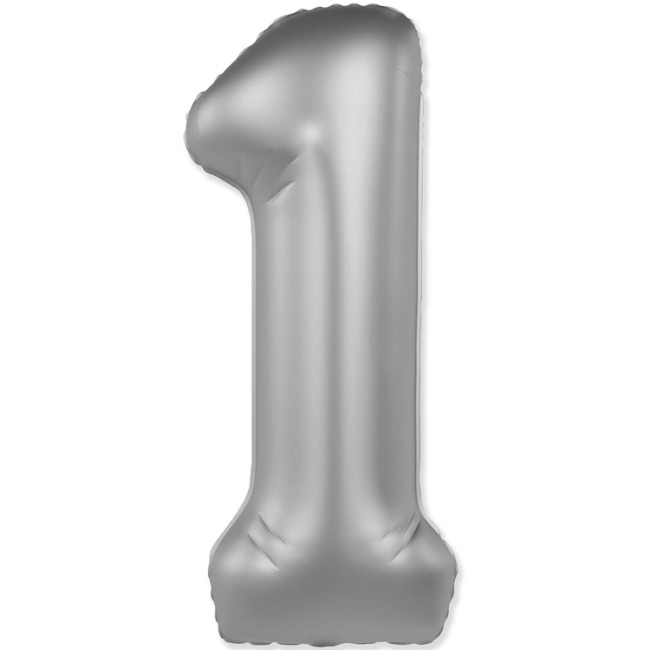 Fm (40''/102 см) Цифра, 1 SLIM Moonlight Silver, 1 шт. в уп.