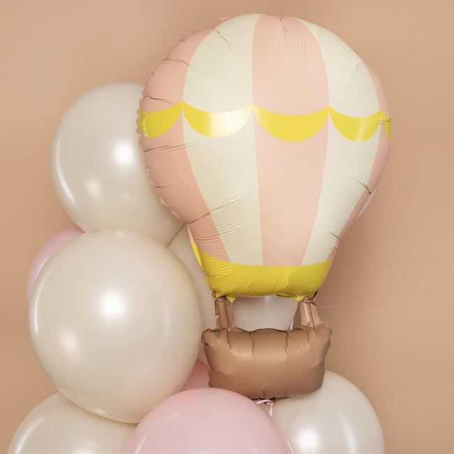 Fa (34''/86 см) Фигура, Воздушный шар, Розовый, Сатин, 1 шт.