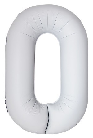 Fm (40''/102 см) Цифра, 0 Slim, Белый, Матовый, 1 шт. в уп.