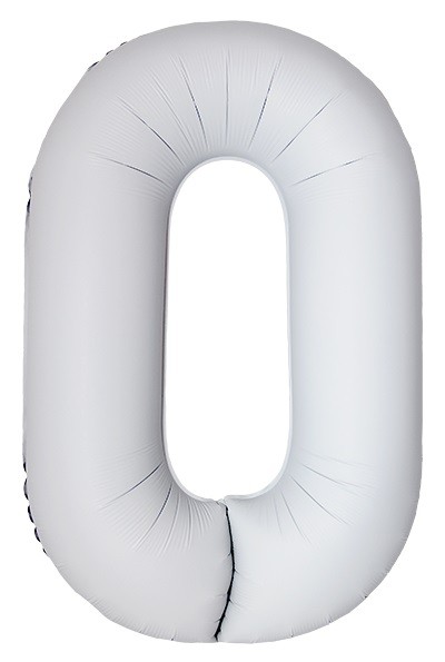 Fm (40''/102 см) Цифра, 0 Slim, Белый, Матовый, 1 шт. в уп.