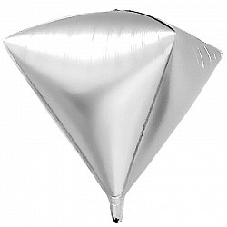 Fa 3D (27''/69 см) Алмаз, Серебро, 1 шт.