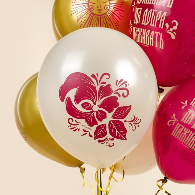 Дб (12''/30 см) Княжна Царевна, Ассорти, хром, 2 ст, 25 шт.