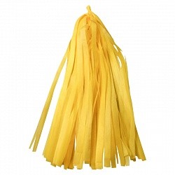 Гирлянда Тассел, Желтая, 3 м, 12 листов