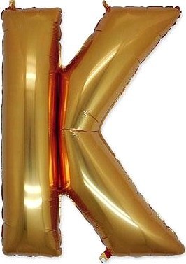 Gr (40''/102см) /БУКВА К Gold