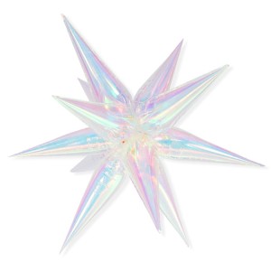 Вз (26''/66 см) Звезда, 3D Составная, ПерламутрClear, 1 шт. в упак.