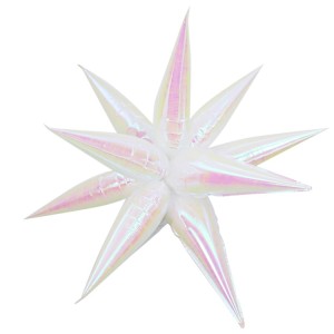 Вз (26''/66 см) Звезда, 3D Составная, ПерламутрWhite, 1 шт. в упак.