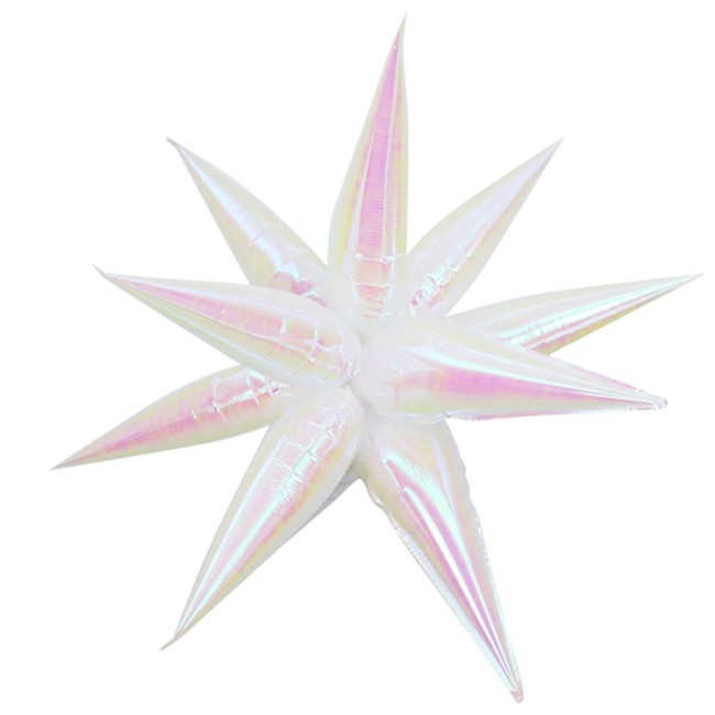 Вз (26''/66 см) Звезда, 3D Составная, ПерламутрWhite, 1 шт. в упак.