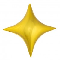 Br (28"/70 см) Звезда-ромб Золото, 1 шт.