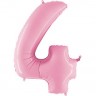 Gr (40''/102 см) /ЦИФРА 4 Пастель Pink