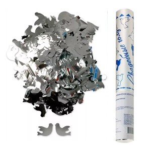 AC 30см Пневмохлопушка Свадебные Голуби, бумага /фольга