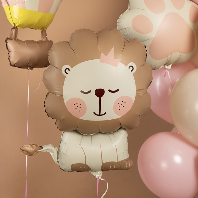 Fa (30''/76 см) Фигура, Львенок, Бежевый, Сатин, 1 шт. в уп.