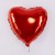 Gr (18''/46 см) СЕРДЦЕ Металлик Red, 1 шт.