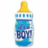 Fm (31"/79 см) Бутылка IT'S A BOY голубая, 1 шт.