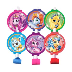 F Язычок-гудок с карточкой Волшебные питомцы 6шт