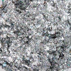 Конфетти фольга Блестки, Серебро, Металлик, 20 г.