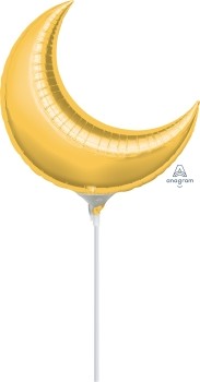 Аn (17"/43 см) МЕСЯЦ Металлик Gold, 5 шт.