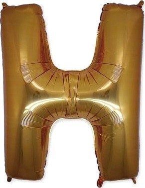 Gr (40''/102см) /БУКВА Н Gold