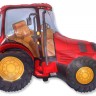 Fm (12''/30 см) /Мини-фигура, Трактор, Красный, 5 шт