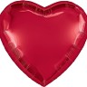 Ag (36"/91 см) Сердце, Красный, 1 шт. в уп.