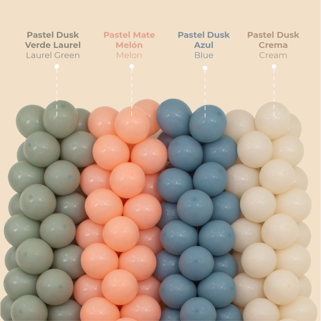 Sp (18''/46 см) Лавровый лист (127), пастель ретро, 5 шт.