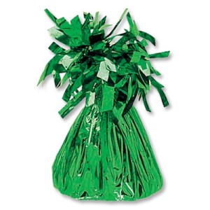 Грузик д/шара Конус зеленый, блеск, 170гр/A