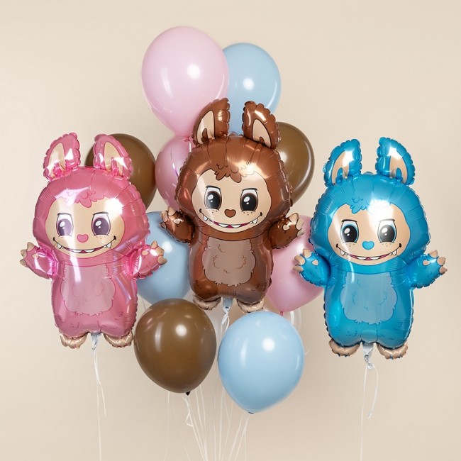 Gr (26''/66 см) Фигура, Плюшевый эльф, Коричневый, 1 шт.