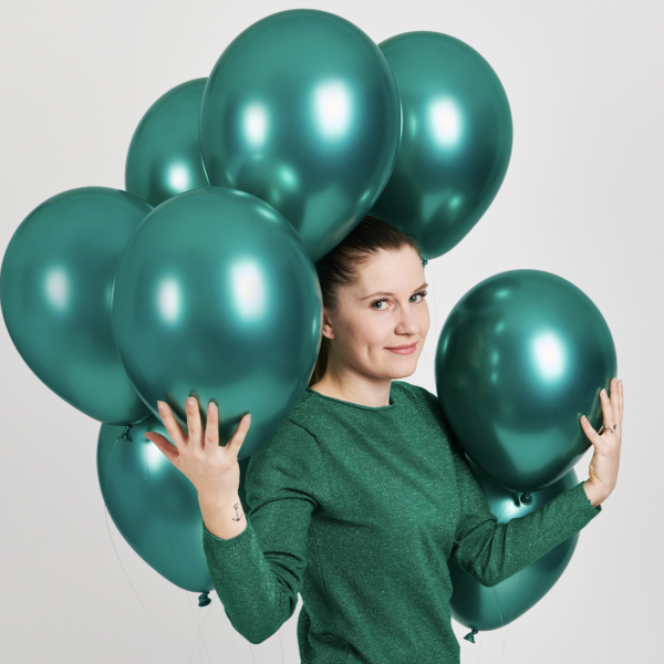 Gm (14''/35 см) /93 Хром Shiny Green (50 шт.)